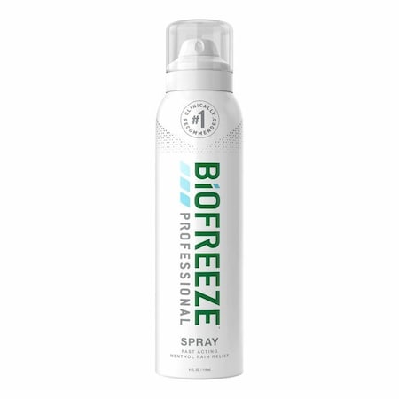 Biofreeze Professional 36 Topical Pain Relief Biofreeze Professional 360 deg. 10.5% Strength Menthol Spray 4 oz., 12PK RKT3209979